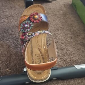 Colorful Floral Women's Sandals